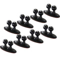 8pcs/set Line Clip Cord Organizer Adhesive Cord Hooks Car Accessories Dashboard Ornament Pendant Cable Wire cord clips Organizer Holder Clamp Self-Adhesive Cord Management System Office Home Car Interior Accessories for Girls Paste Style