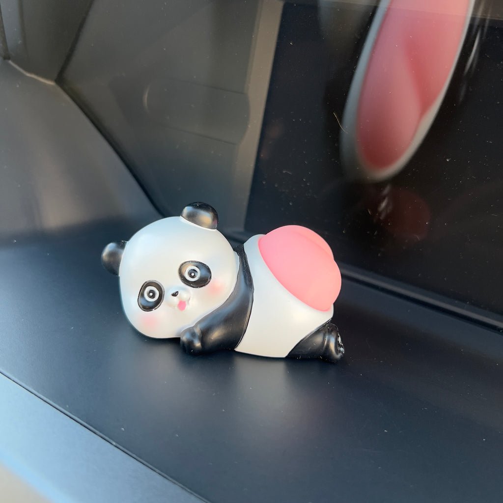 Cute Animal Car Ornament – Resin Bouncy Butt Dashboard Accessory